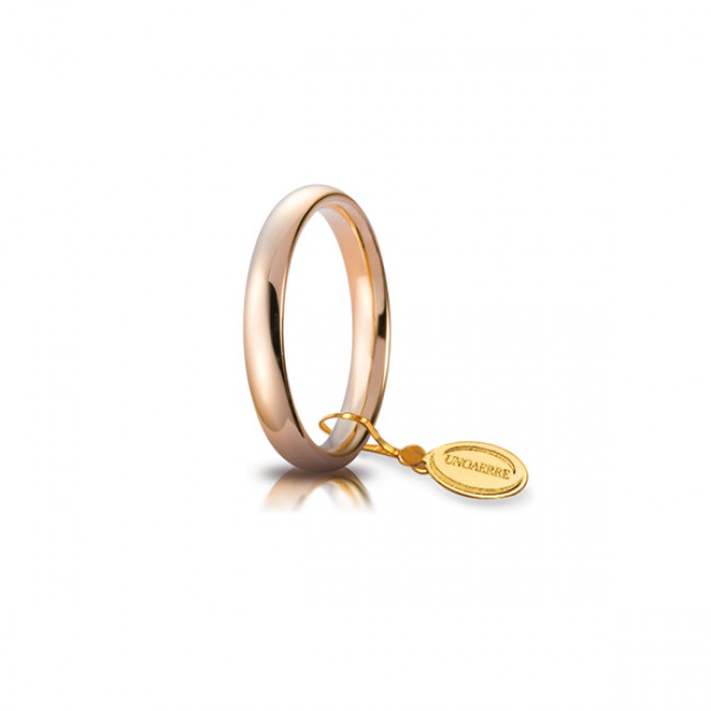 FEDE UNOAERRE COMODA IN ORO 18CT. 3,5 MILLIMETRI 35AFC1 