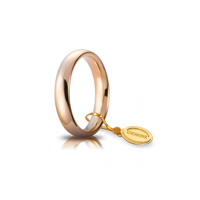 FEDE UNOAERRE COMODA IN ORO 18CT. 4 MILLIMETRI 40AFC1 