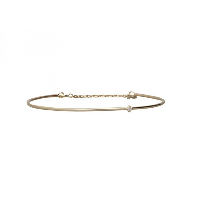 BRACCIALE ORO 9KT  E DIAMANTI FILODAMORE BR356GBT-M