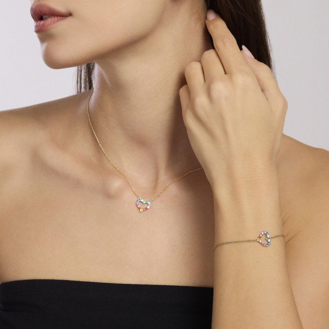 COLLANA MABINA ARGENTO HAPPY LOVE 553682