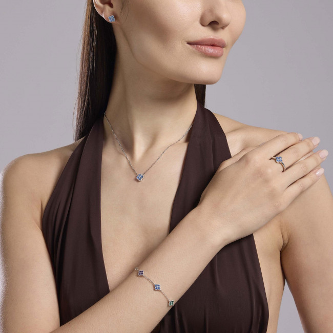ANELLO MABINA ARGENTO JASMINE 523455