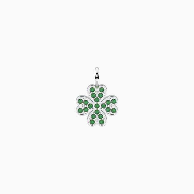KIDULT BY YOU CHARM ACCIAIO SYMBOLS QUADRIFOGLIO 741218
