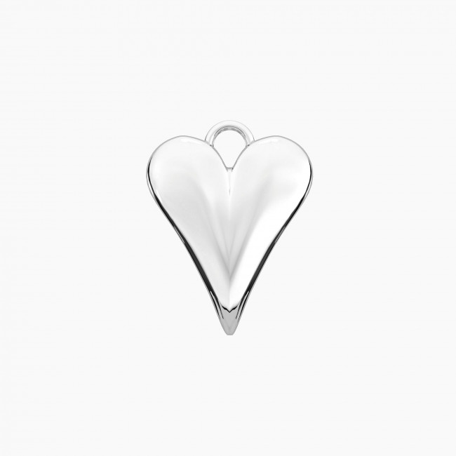 KIDULT BY YOU CHARM ACCIAIO PER ORECCHINI SYMBOLS CUORE MATTO 741293
