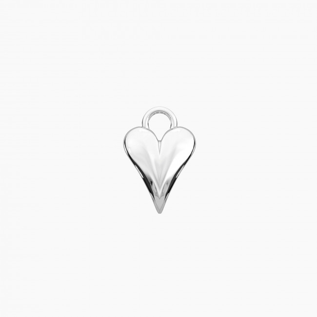 KIDULT BY YOU CHARM ACCIAIO PER ORECCHINI SYMBOLS CUORE MATTO 741287