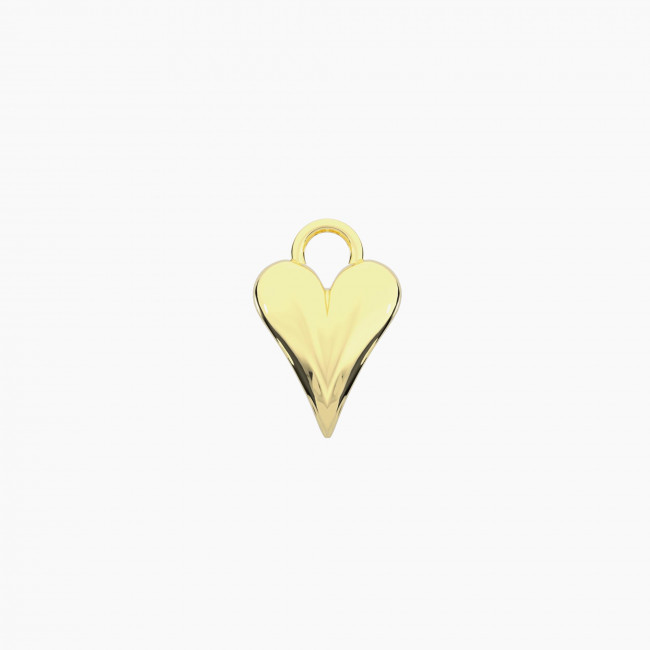 KIDULT BY YOU CHARM ACCIAIO PER ORECCHINI SYMBOLS CUORE MATTO 741294