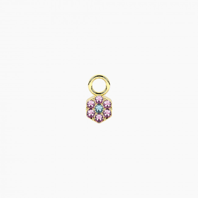 KIDULT BY YOU CHARM ACCIAIO PER ORECCHINI SYMBOLS FLOWER 741270