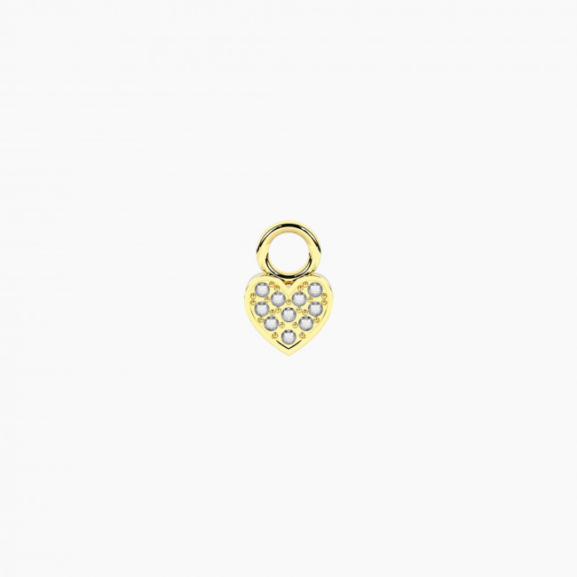 KIDULT BY YOU CHARM ACCIAIO PER ORECCHINI SYMBOLS CUORE 741281