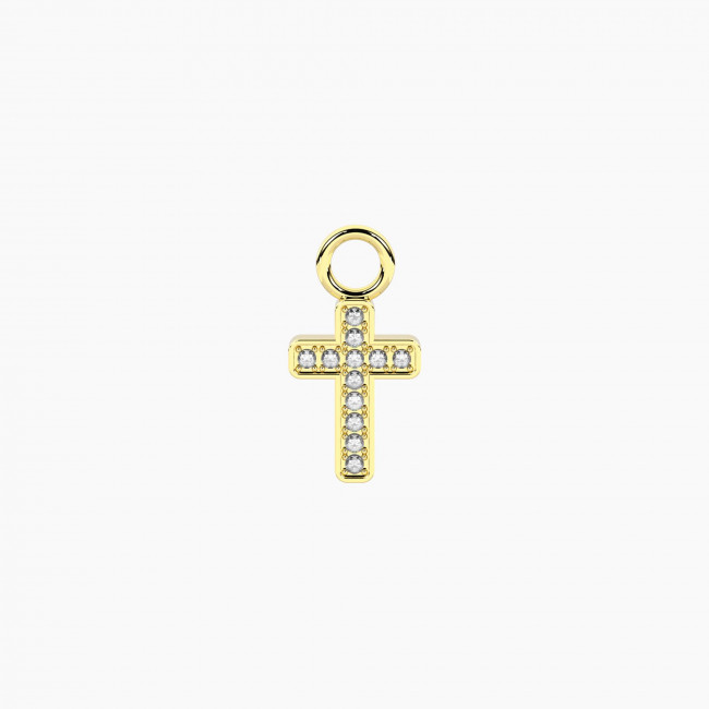 KIDULT BY YOU CHARM ACCIAIO PER ORECCHINI SYMBOLS CROCE 741284