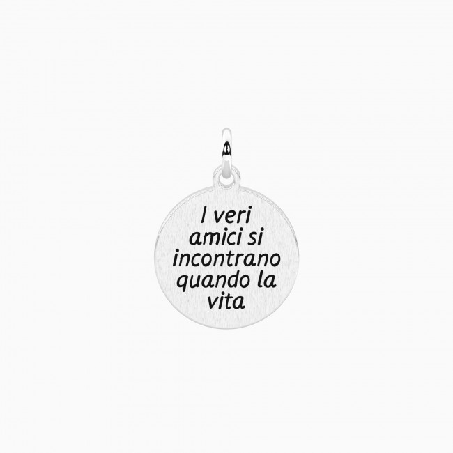 KIDULT BY YOU CHARM ACCIAIO FRIENDSHIP VERI AMICI  741204