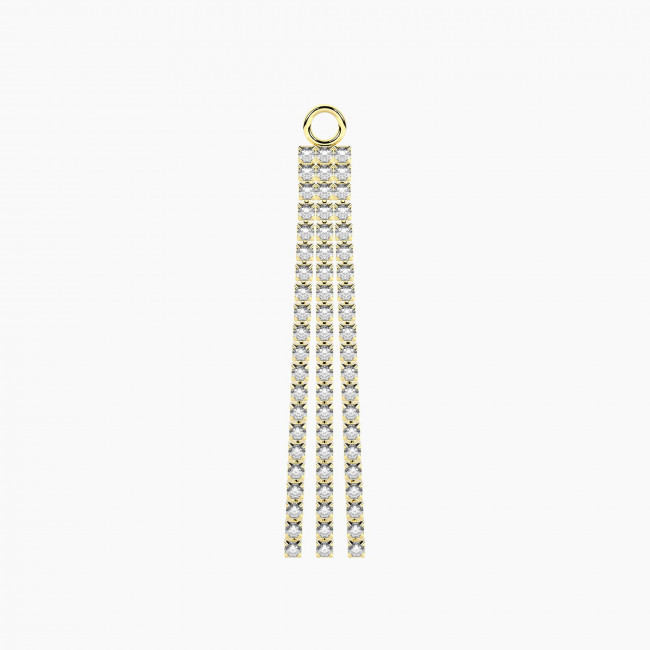 KIDULT BY YOU CHARM ACCIAIO PER ORECCHINI ENERGY STONE UNICITA' 741274