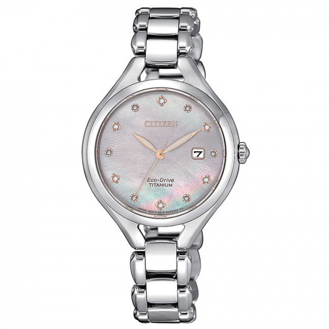 CITIZEN SOLO TEMPO LADY SUPER TITANIO QUADRANTE MADREPERLA EW2560-86Y