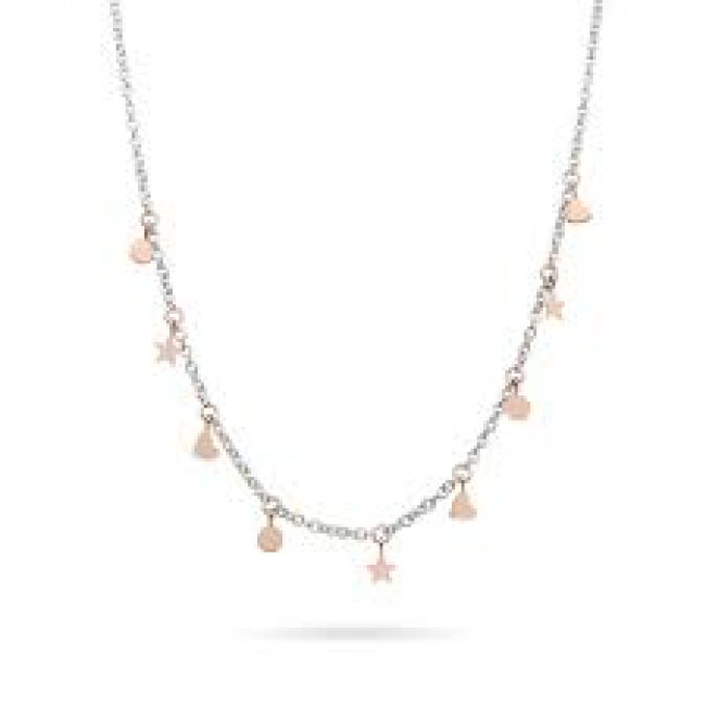 GIROCOLLO IN ARGENTO 925 E ORO 9KT  CUPIDO CA35AR-45