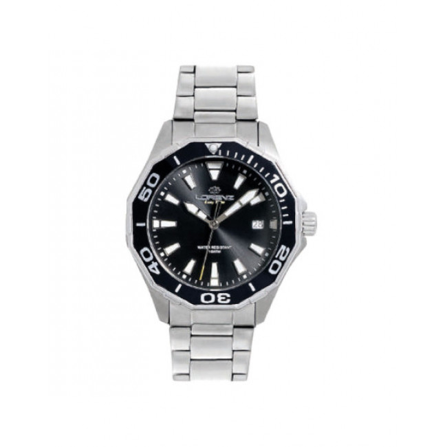 OROLOGIO LORENZ EASY TIME SPORT QUADRANTE NERO 030214AA