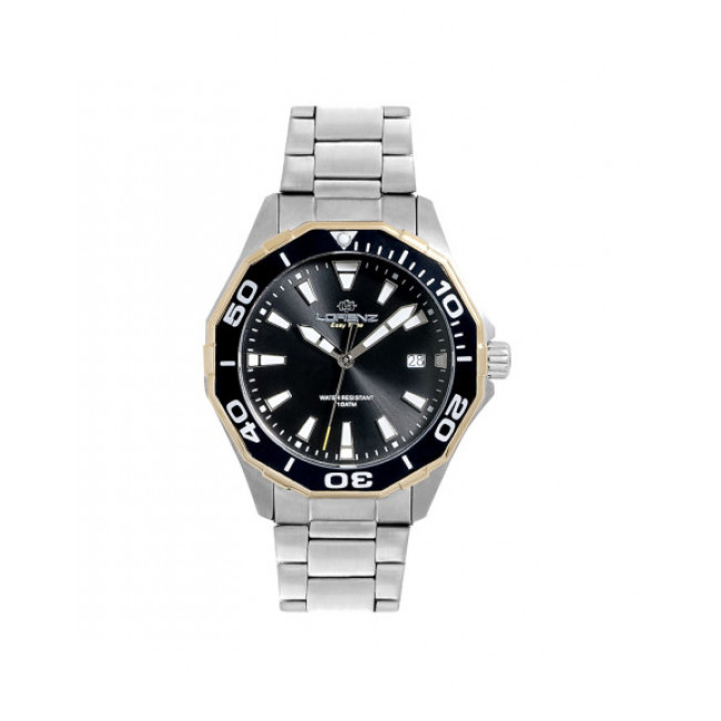 OROLOGIO LORENZ EASY TIME SPORT QUADRANTE NERO 030214DD