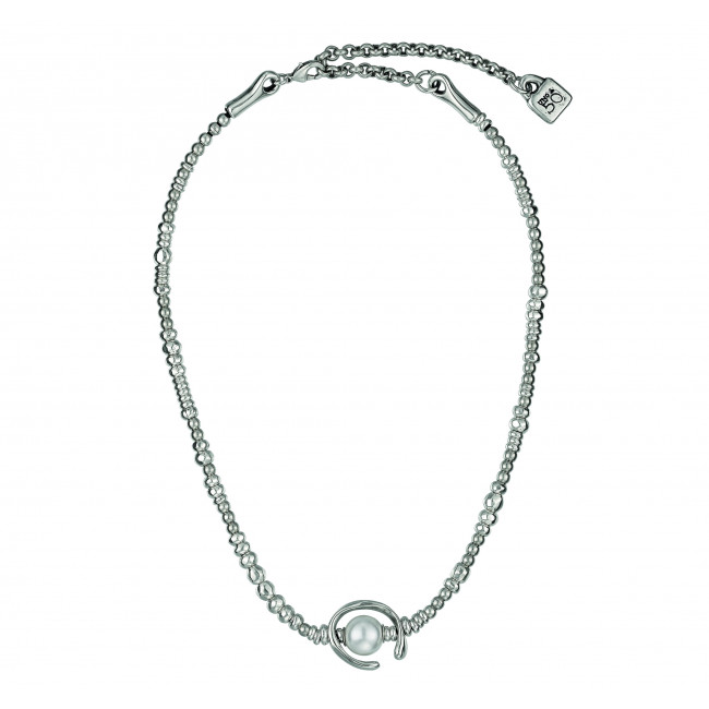 COLLANA UNODE50 UNA VUELTA MAS,OHOHOH! PERLA  COL0970BPLMTL0U