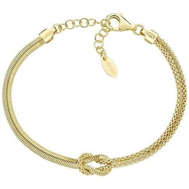 BRACCIALE ARGENTO NODO D'AMORE AMEN BRNOAMGG16