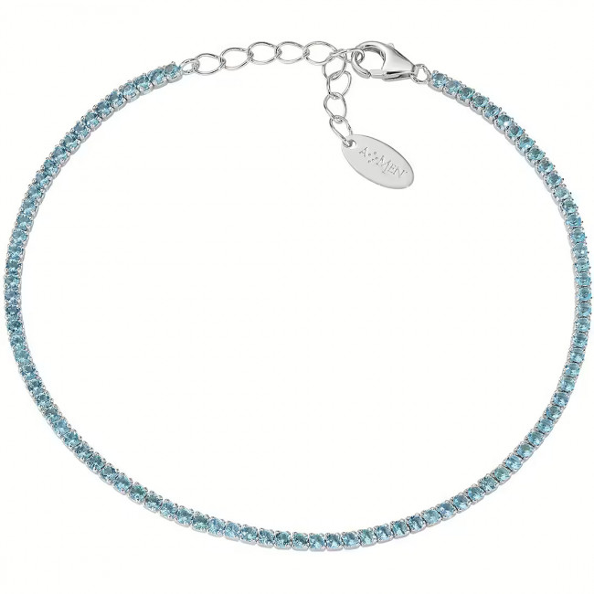 BRACCIALE ARGENTO TENNIS MANIA AMEN BT1BAZ17