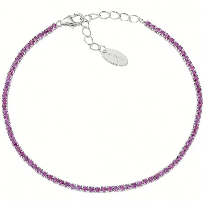 BRACCIALE ARGENTO TENNIS MANIA AMEN BT1BR17