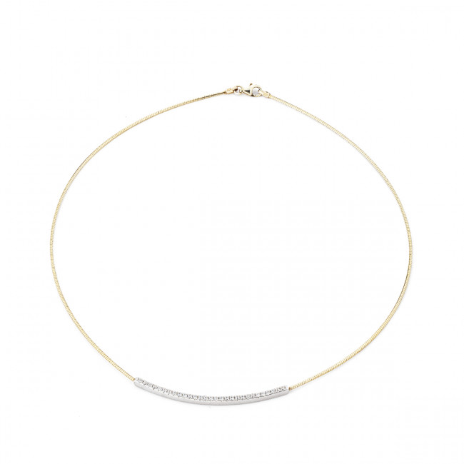 COLLANA MARCELLO PANE TWIST ARGENTO 925  CLJL 003
