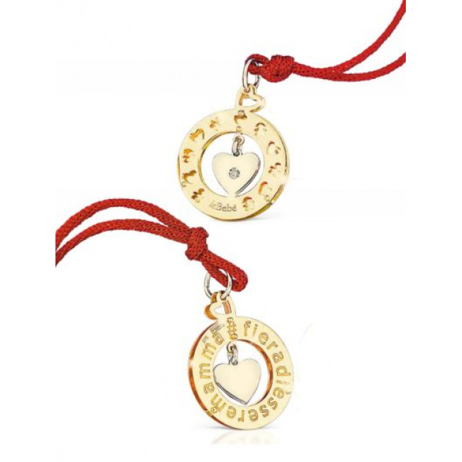 CIONDOLO LE BEBE' BIMBA ORO 9KT LBBCDM17