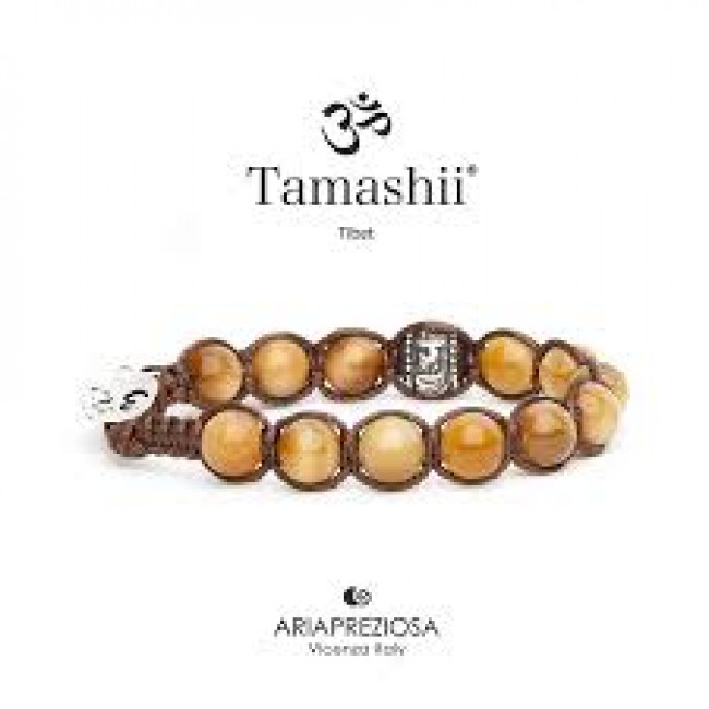 BRACCIALE TAMASHII OCCHIO DI TIGRE RUOTA DELLA PREGHIERA BHS1100-80