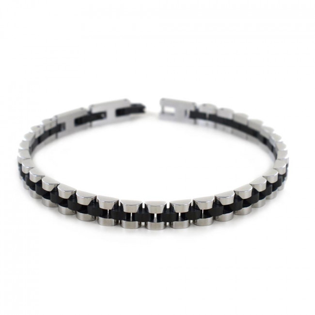 BRACCIALE ACCIAIO HI-TECK ZANCAN UHB122