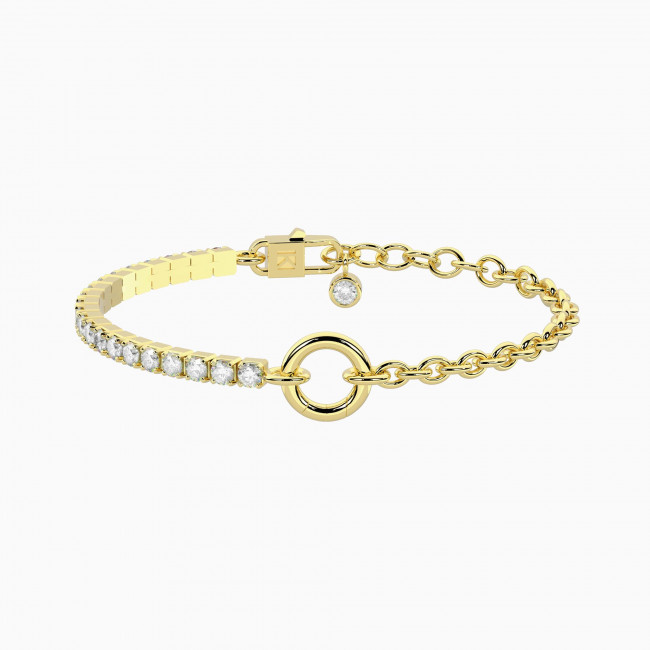 KIDULT BY YOU BRACCIALE ACCIAIO DORATO DUETTO 732347