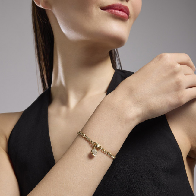 KIDULT BY YOU BRACCIALE ACCIAIO DORATO HIP HOP 732382
