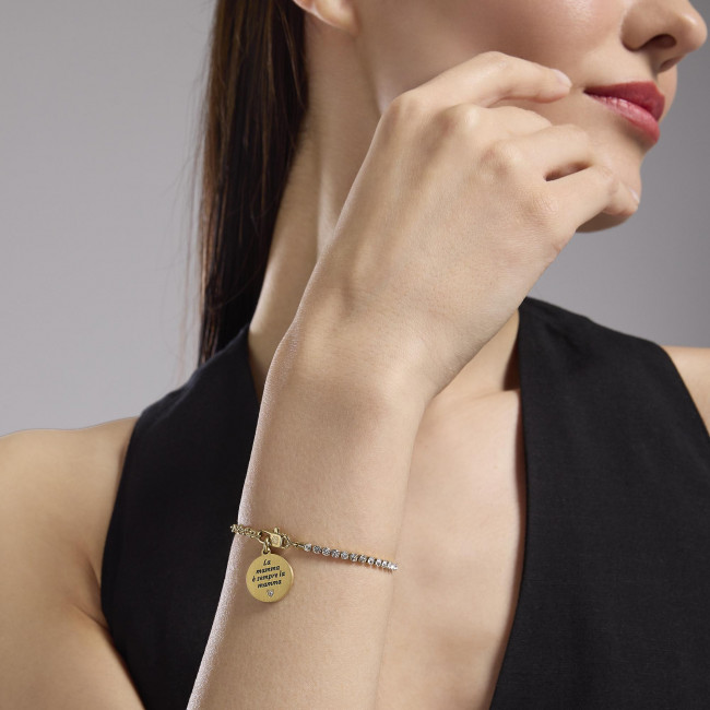 KIDULT BY YOU BRACCIALE ACCIAIO DORATO MILLELUCI 732388