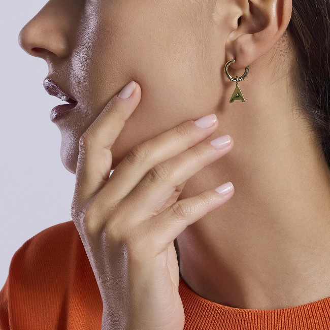 KIDULT BY YOU ORECCHINI ACCIAIO DORATO GEMELLI DIVERSI 761015