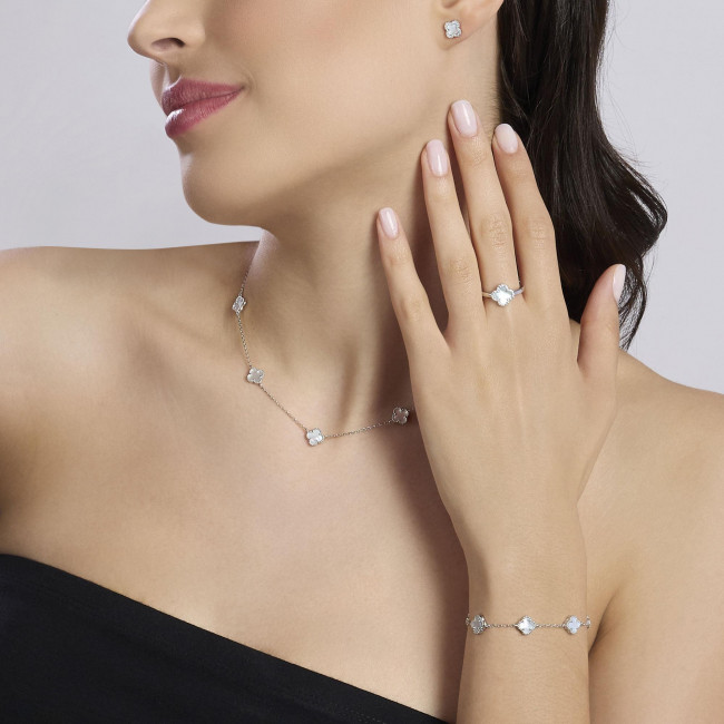 BRACCIALE MABINA ARGENTO JASMINE 534106