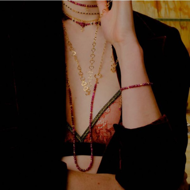 BRACCIALE MAMAN ET SOPHIE M&S  PIETRE BRISF4RB