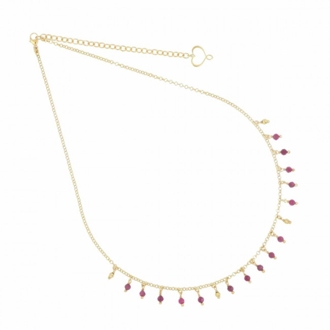 GIROCOLLO  MAMAN ET SOPHIE ARGENTO 925  FRANGE GCFRARB