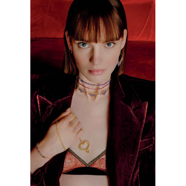 ORECCHINI MAMAN ET SOPHIE ARGENTO 925  FRANGE ORFRA1ATZGR