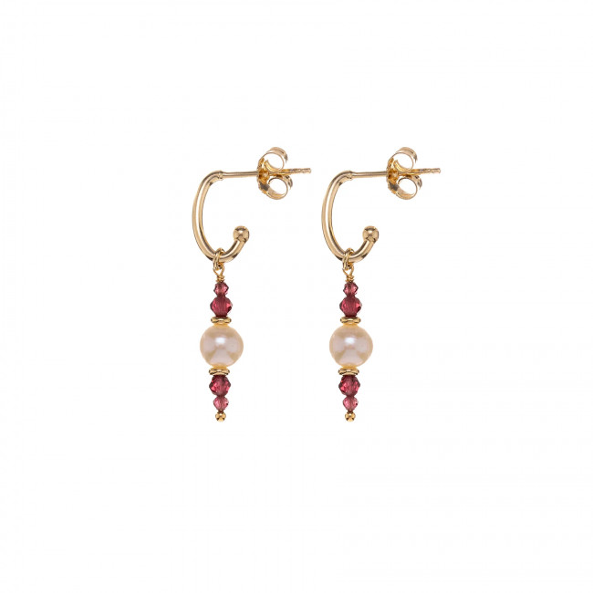 ORECCHINI ALISIA ARGENTO 925 GARNET AL5184.01.029