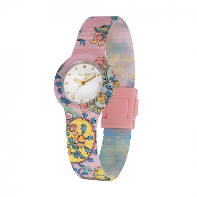 OROLOGIO  HIP HOP PAISLEY PINK HWU1310