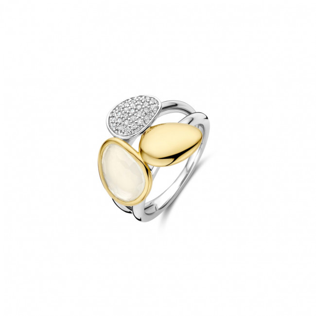 ANELLO ARGENTO TI SENTO MILANO  12387MW/56