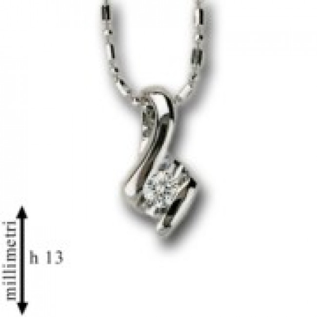 GIROCOLLO PUNTO LUCE GEMORO IN ORO 18KT E DIAMANTE NATURALI  PB0018BIA11