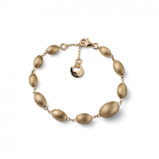 BRACCIALI UNOAERRE BOULE DORATO ARG. 925 6662