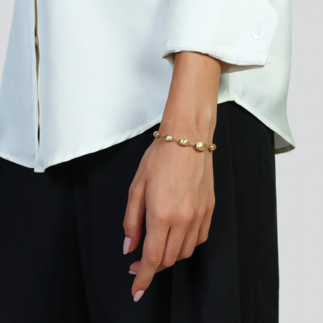 BRACCIALI UNOAERRE ARIA DORATO ARG. 925 6653