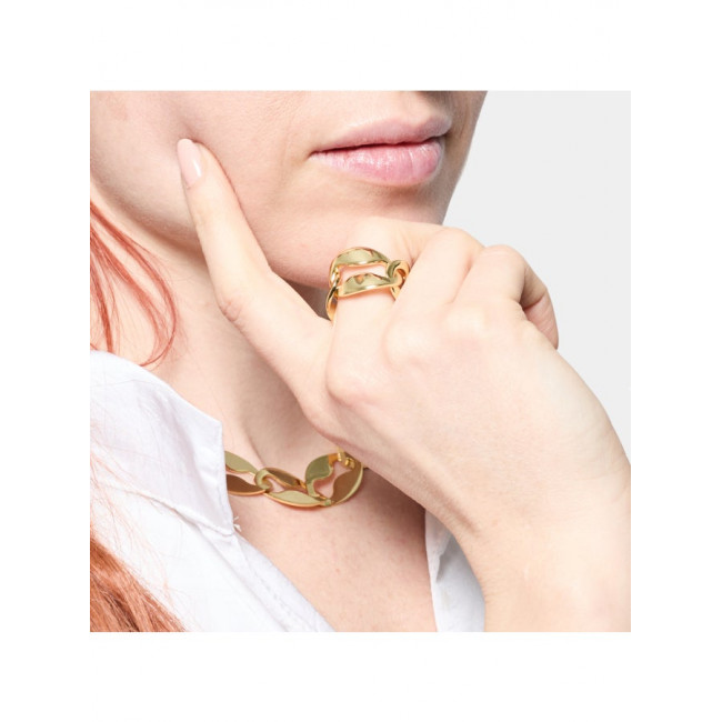 ANELLO UNOAERRE MAGLIA MARINA OTTONE DORATO 2641