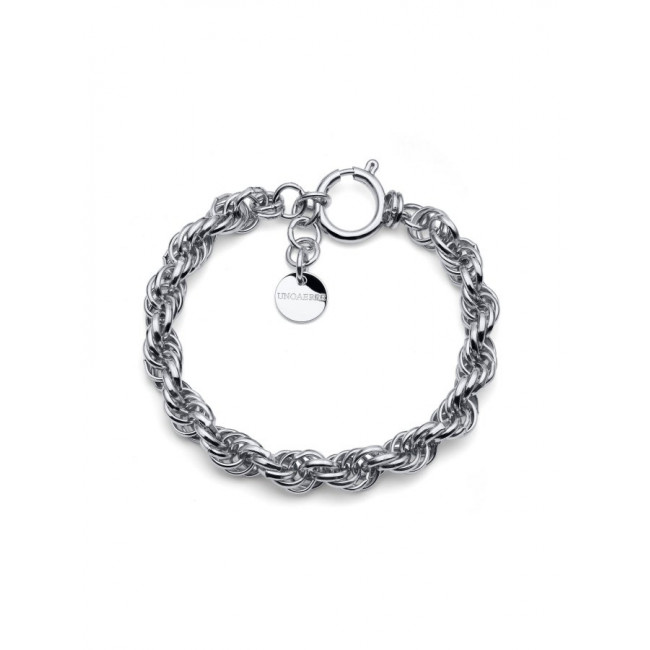 BRACCIALI UNOAERRE OTTONE ARGENTATO 1661