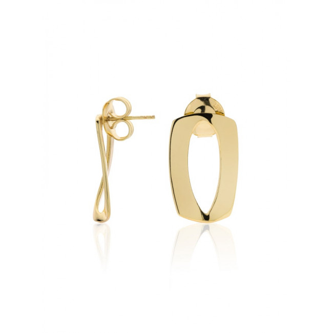 ORECCHINI UNOAERRE DINAMICA OTTONE DORATO 2445