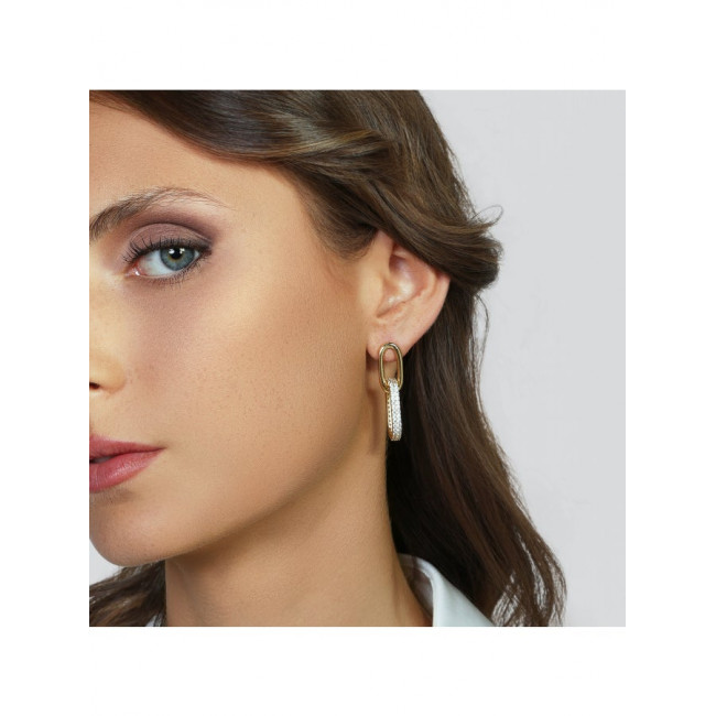 ORECCHINI UNOAERRE OTTONE DORATO 2786