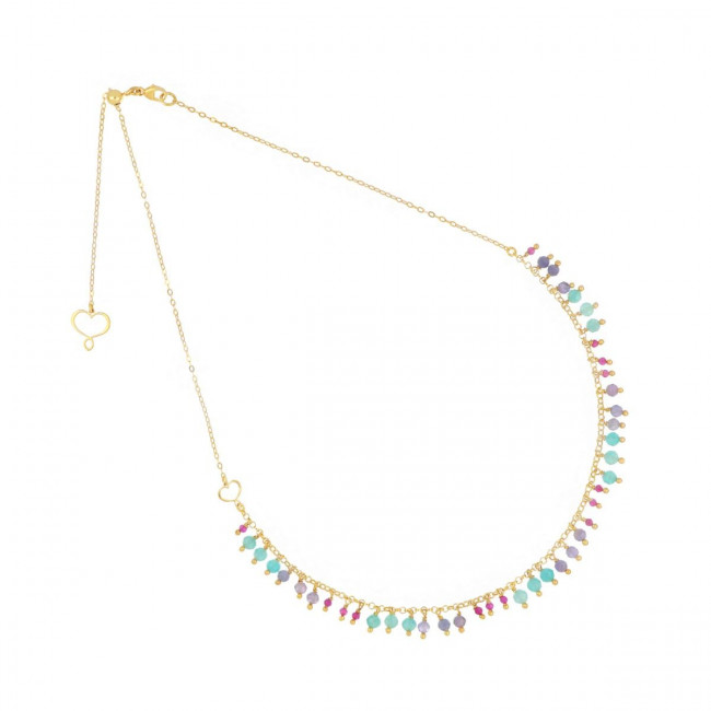 GIROCOLLO  MAMAN ET SOPHIE ARGENTO 925  FRANGE GHFRARUTZAZ17