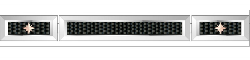 BRACCIALE ACCIAIO ZANCAN EHB298