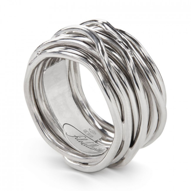 ANELLO FILODELLAVITA ROCK ARGENTO 925 AN10A