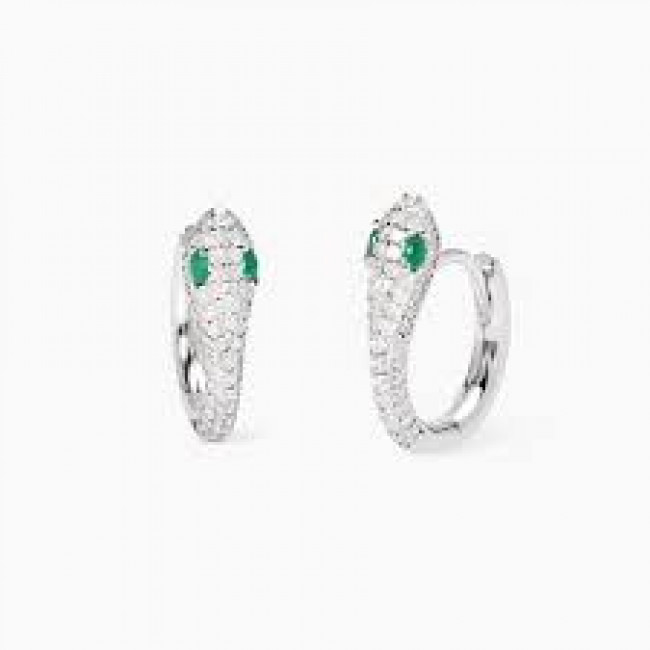 ORECCHINI MABINA ARGENTO SNAKE 563977