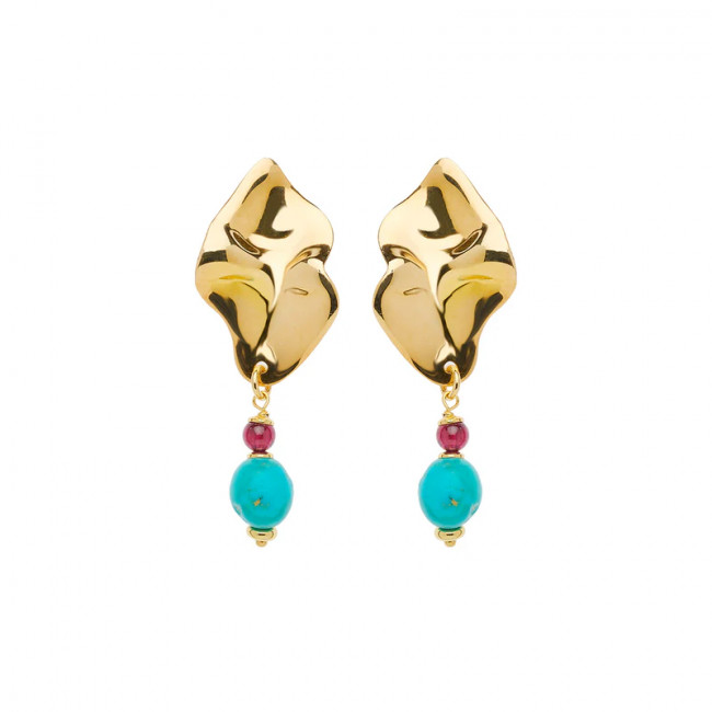 ORECCHINI ROSSO PREZIOSO ARGENTO COURAGE TURQUOISE OC26054EU/SS-TQ
