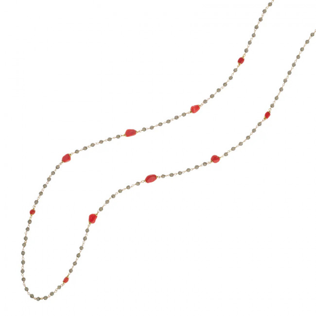 COLLANA ROSSO PREZIOSO ARGENTO 925 SHINE CL26725CE/SS-CO